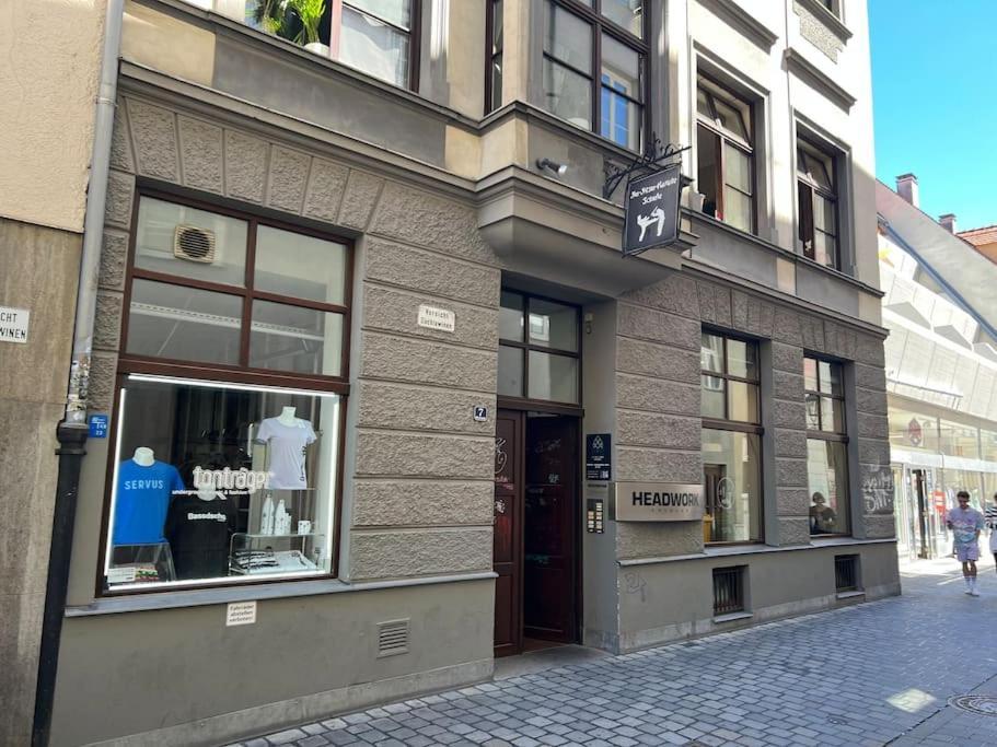 Wunderschones Herrenzimmer/Loft In Der Innenstadt アウグスブルク エクステリア 写真